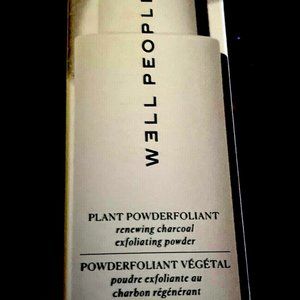 WELLPEOPLE Plant Powderfoliant Renewing Charcoal Exfoliating 1.06oz Full Sz NIB!